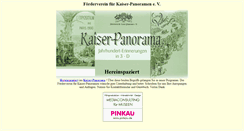 Desktop Screenshot of kaiser-panorama.de